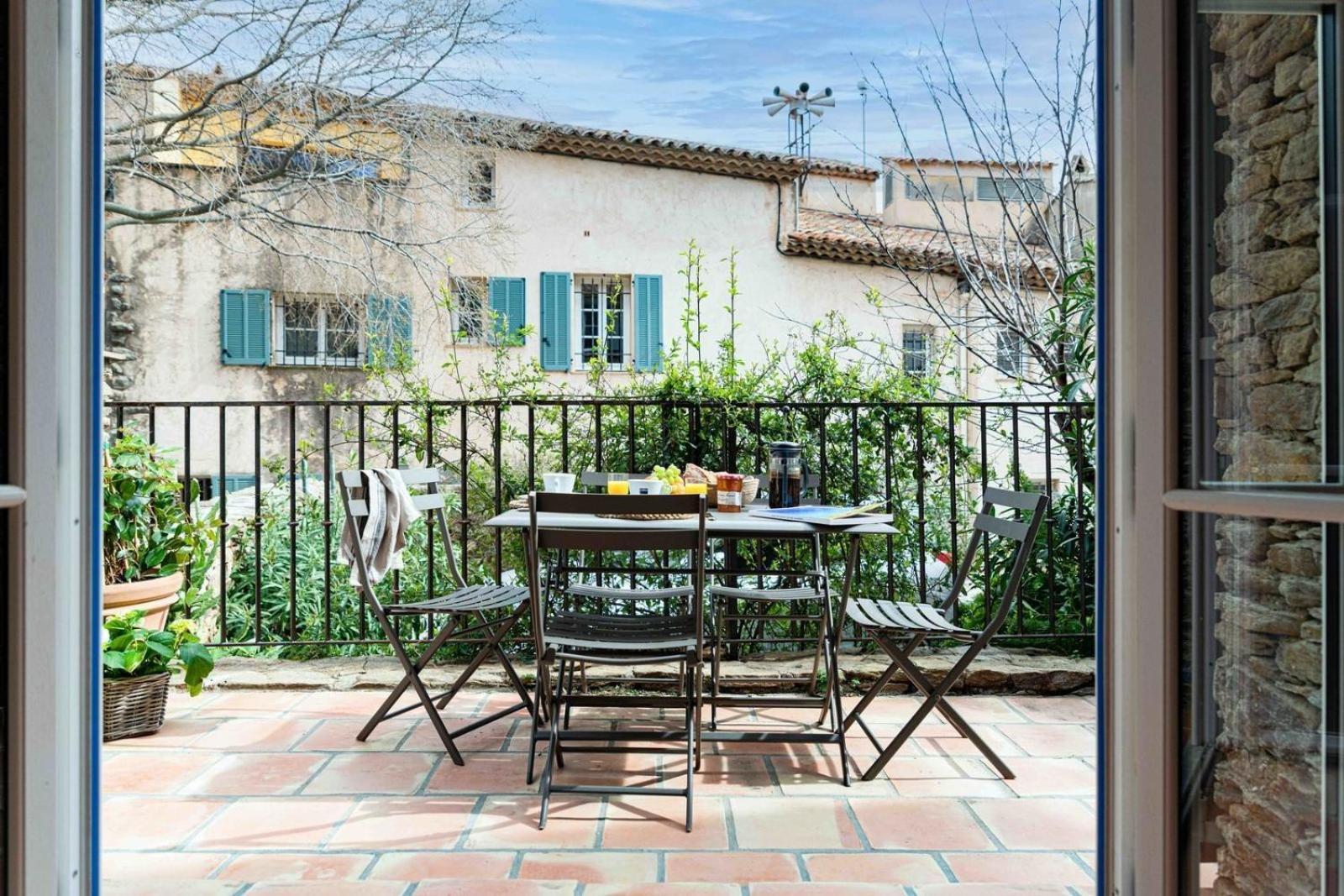 Pretty Historical Village House Grimaud Extérieur photo